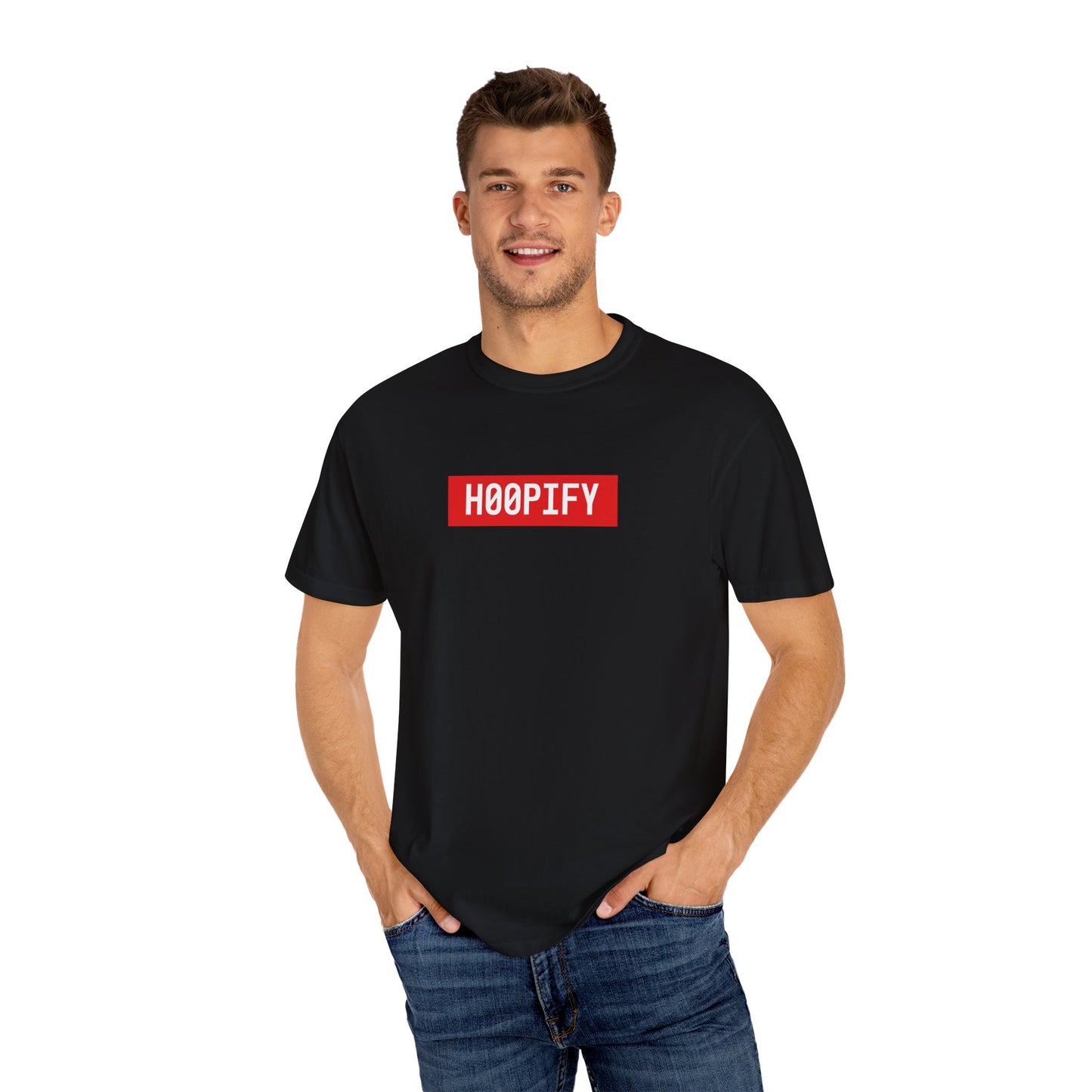 h00pify box logo shirt